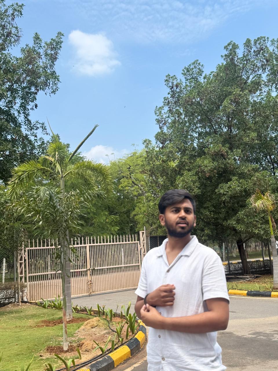 Anime-style portrait of Rakshith Reddy Aredla